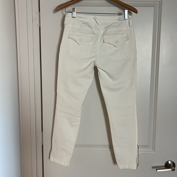 Joie Jeans Stretch Ankle Zip Skinny Denim Zipper Pockets Womens size 28 - Picture 2 of 10